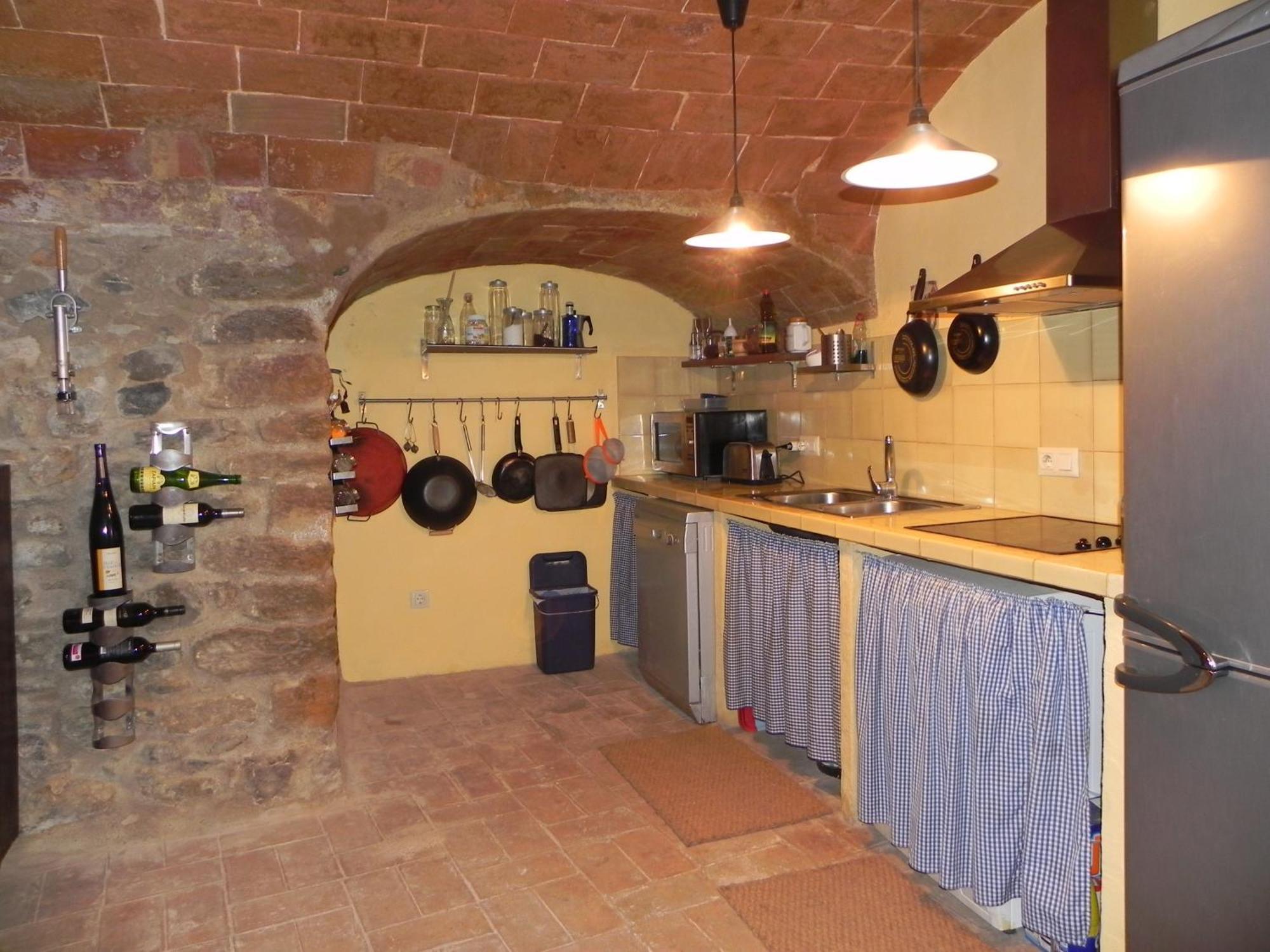 Baix Emporda. Increible Casa En Pueblo Medieval Cruilles Ngoại thất bức ảnh